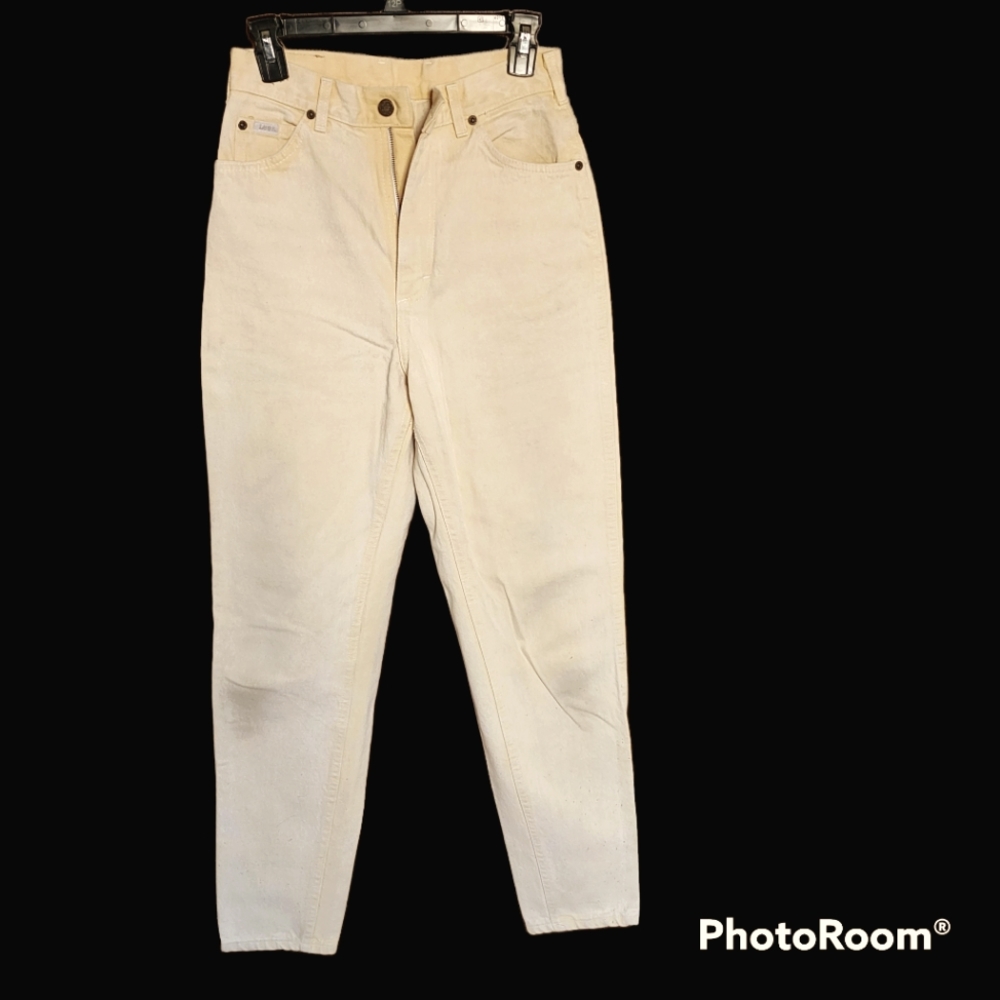 Lee Vintage jeans light yellow mom jeans size 8 M